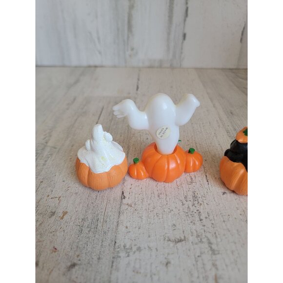 Vintage pumpkin ghost unique variety figure Halloween decor set - Picture 6 of 7